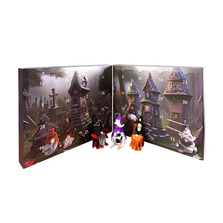 Halloween Gnome Advent Calendar (Save 49% on the first week of pre-sale)
