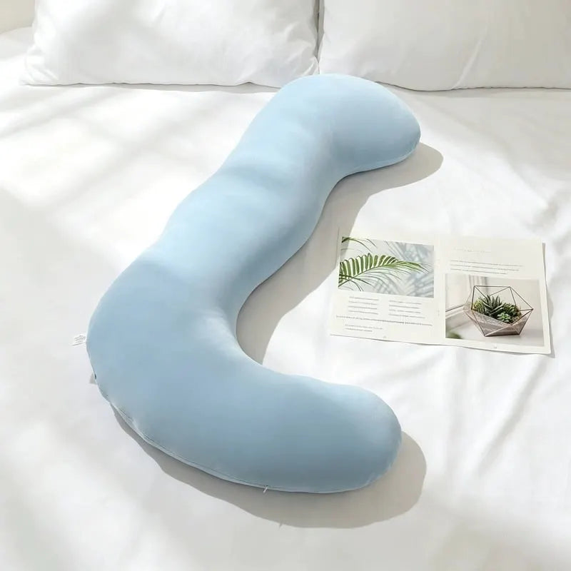 🔥HOT SALE🔥💤Ergonomic Long Hippocampus Pillow – Multi-Functional Waist & Side Sleeper Cushion🛌