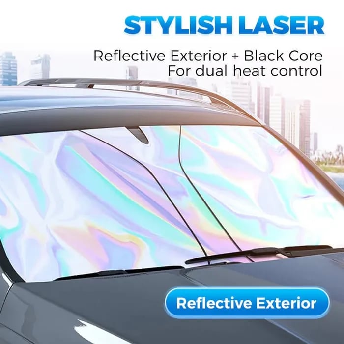 🔥HOT SALE🔥🌊2026 Summer Hot Sale-💥2026 Foldable Anti-UV Windshield Sunshade