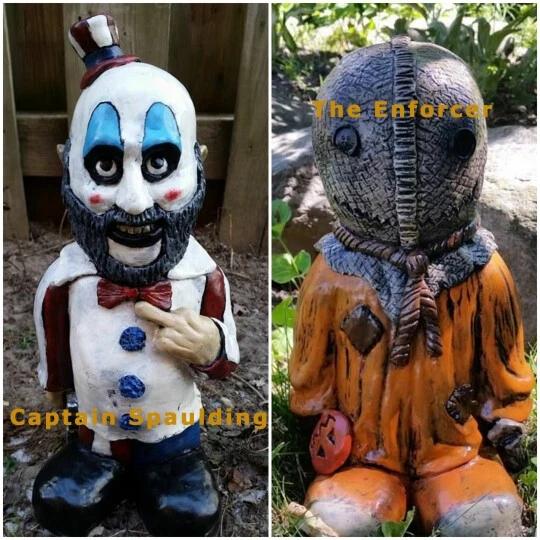 HORROR MOVIE GARDEN GNOMES KILLER