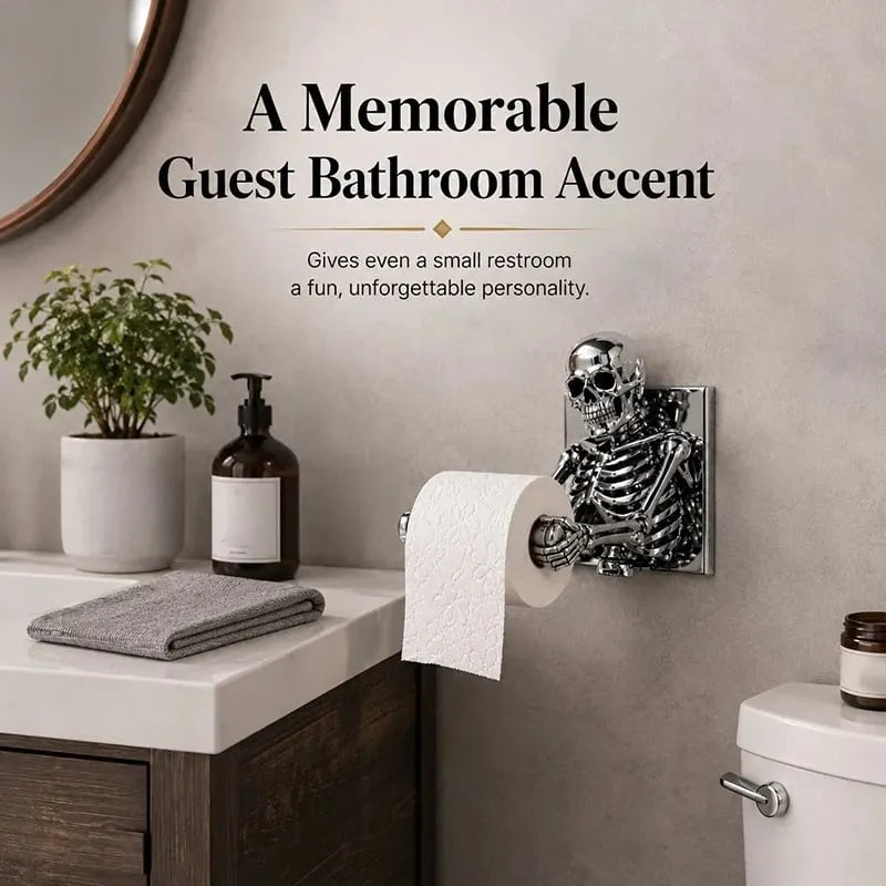 🎉 Skull Toilet Paper Holder(17*18cm)