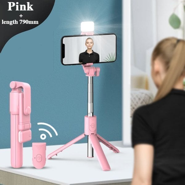 🎸New 6 In 1 Wireless Bluetooth Selfie Stick