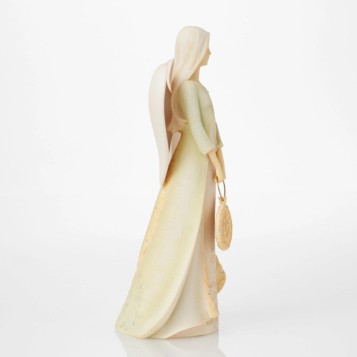 Retirement Angel Resin Figure, 9 Inch, Multicolor