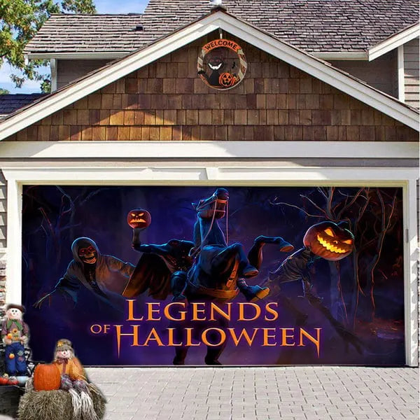 🔥💖Halloween Garage Door Decoration