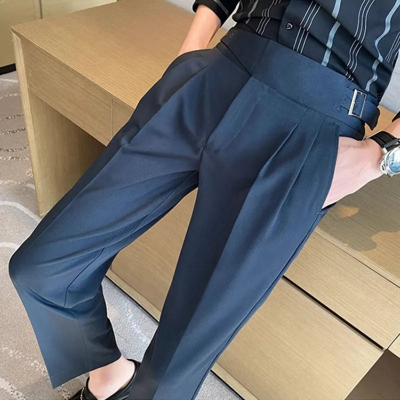 Classic Buckle Trousers (Buy 2 Free Shipping)