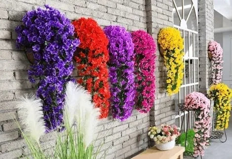 🎄🎁Last Day 70%OFF-🌺Vivid Artificial Hanging Orchid Bunch🌷