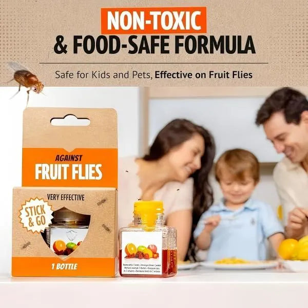 🔥LAST DAY 50% OFF - Ultra-Strong Fruit Fly Trap - User Friendly (Up to 3 Weeks per Bottle)