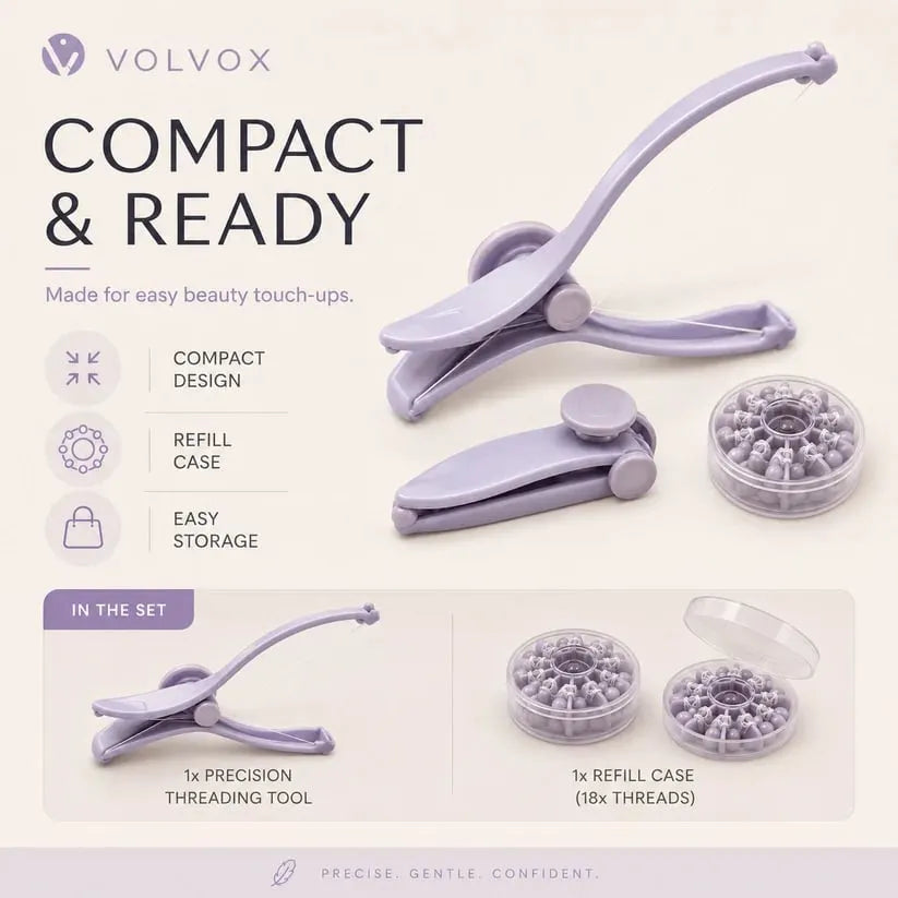 🪞Precision Brow Threader – Easy At-Home Eyebrow Shaping✨