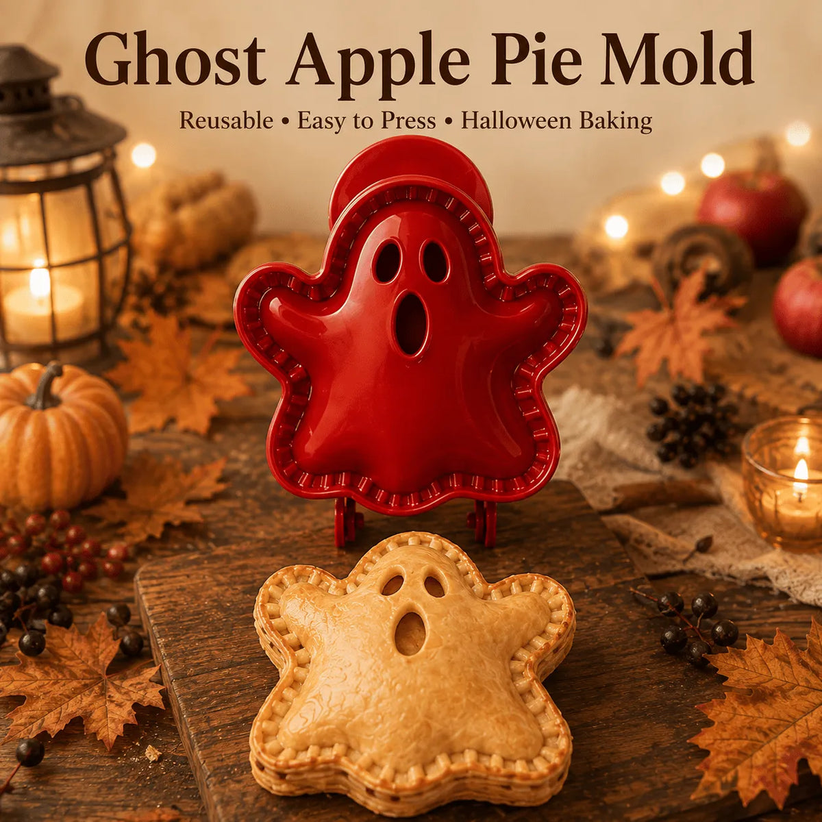 🔥Last Day 50% OFF - 🎃🥧 8-Piece Halloween Mini Hand Pie Mold Set