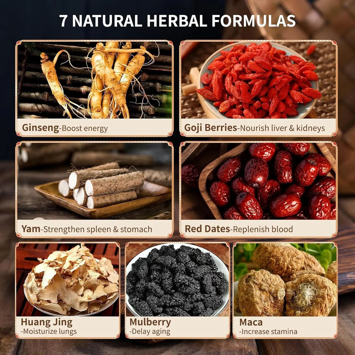 🎉Ginseng & Mulberry Herbal Tea