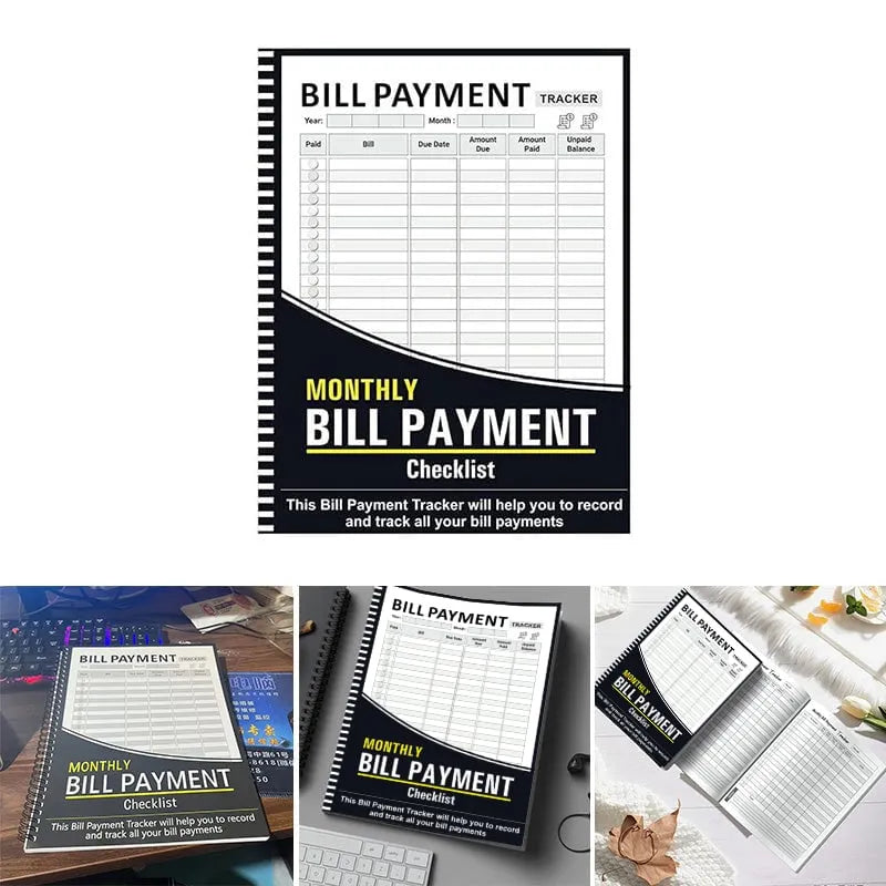 🔥Bill Tracker Notebook - 🎁BUY MORE SAVE MORE