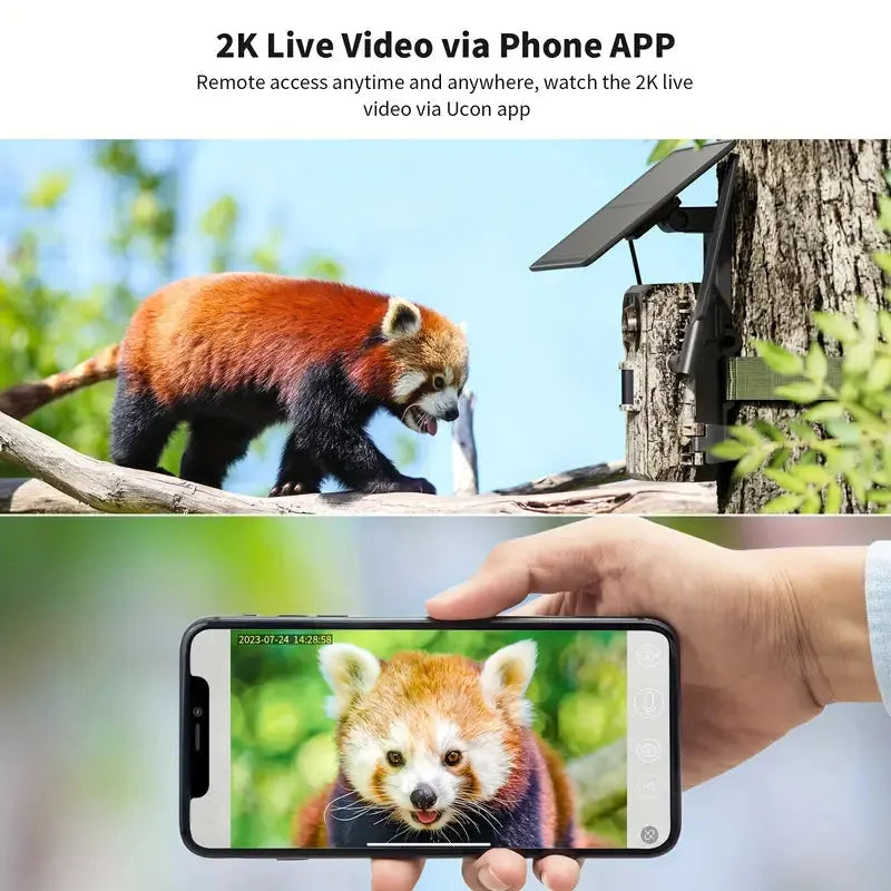 4G LTE Solar Cam w/ Live Streaming