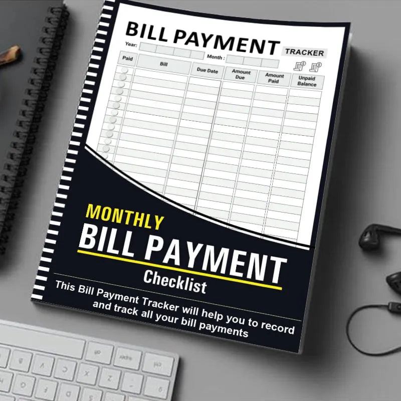 🔥Bill Tracker Notebook - 🎁BUY MORE SAVE MORE