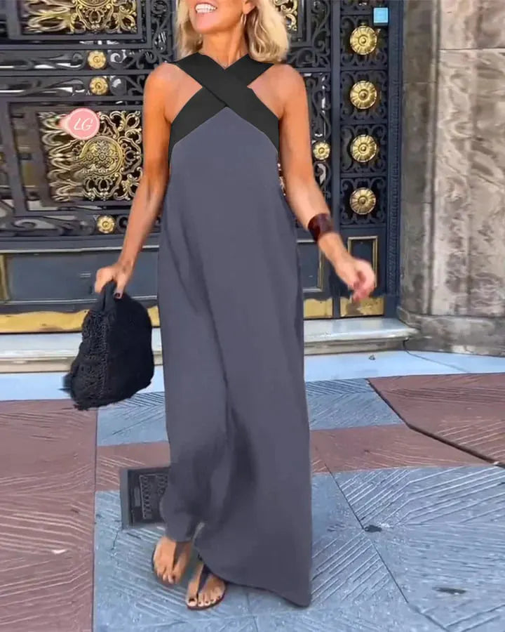 Delphine | Cross-Wrap Style Dress