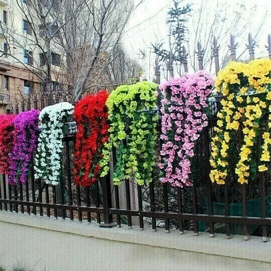 🎄🎁Last Day 70%OFF-🌺Vivid Artificial Hanging Orchid Bunch🌷