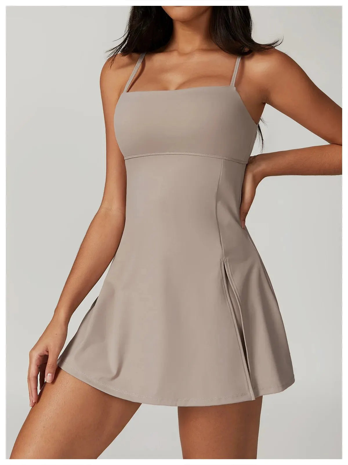 ✨[Official Brand Store]2 in 1 Split Hem Sports Dress(🔥Limited Time Discount)