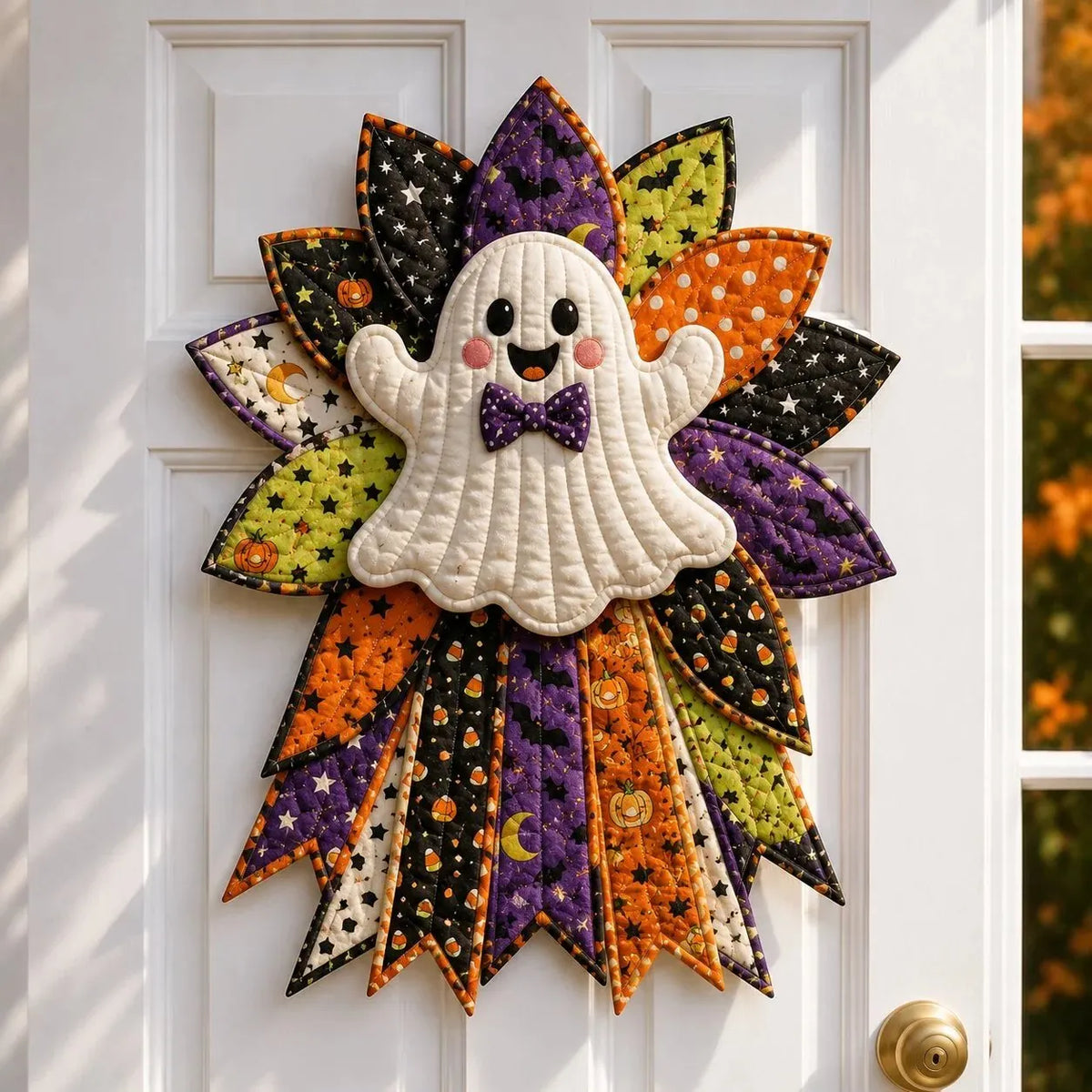 🔥HOT SALE🔥🎉🎃 Beginner-Friendly Oversized Halloween Character Quilted Door Hanger Sewing Kit | Complete Kit with All Tools & Step-by-Step Guide Included 💕