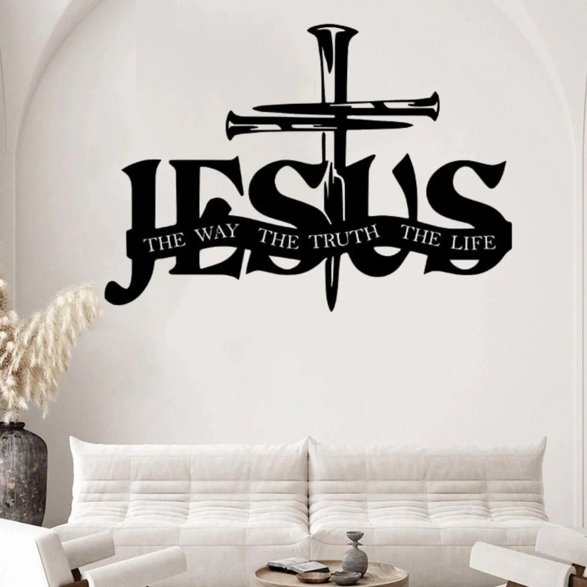 Jesus & Cross Design Wall Art - ⌛Limited Handmade Series