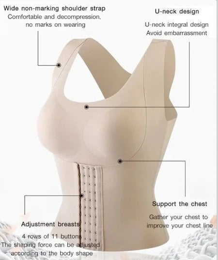 [Hot sale 49% off 🔥]4-in-1 Waist Trainer Bra