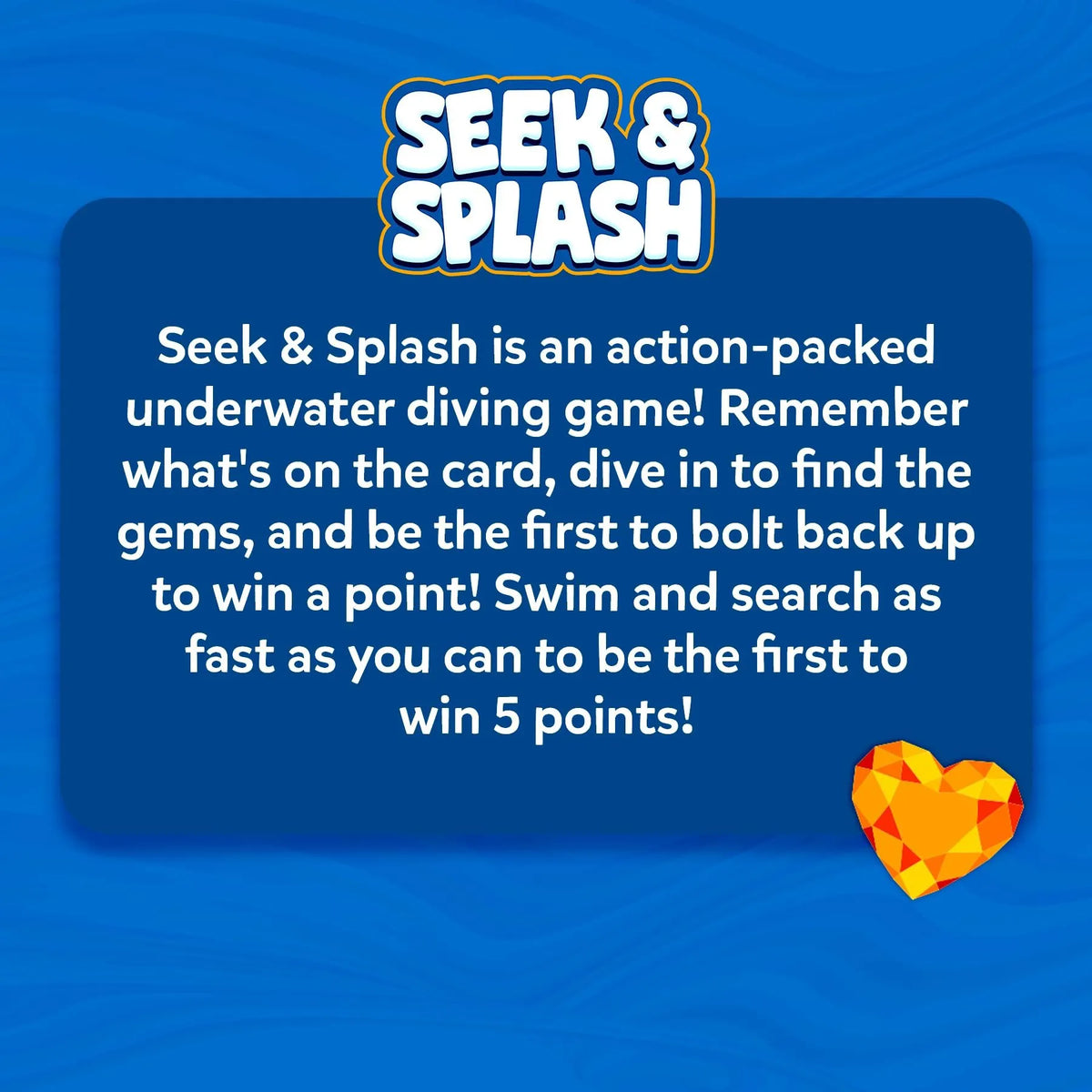 🔥Last Day 49% OFF - 🏊‍♂️Pool Toys - Seek & Splash, Search & Find Water Game