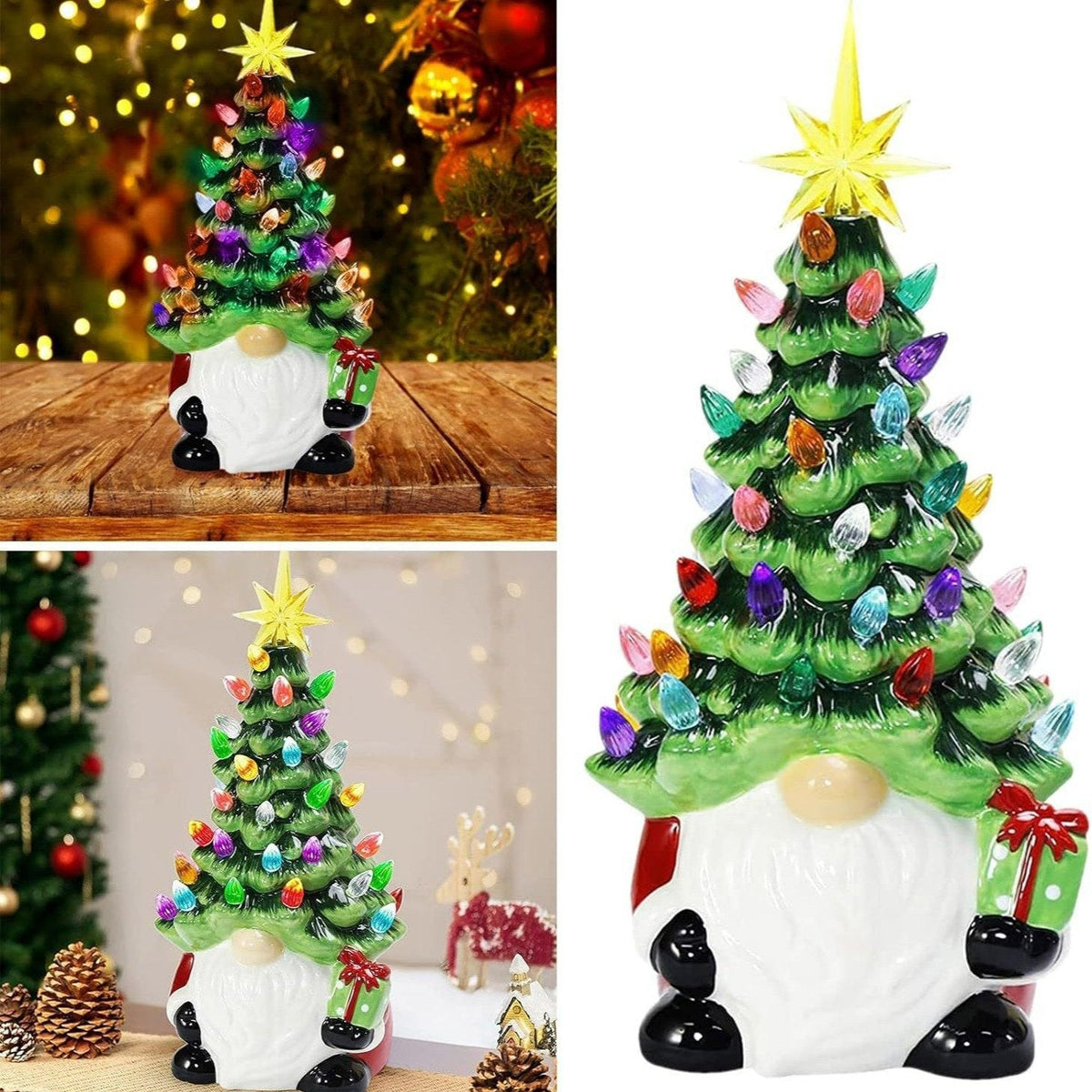 🔥 Christmas dwarf decoration with light
