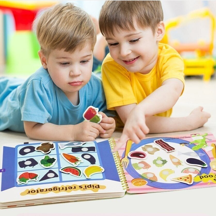 🔥Keep Your Kids Away From Electronics - Early Education Enlightenment Quiet Sticker Toy🎁-BUY 2 FREE SHIPPING