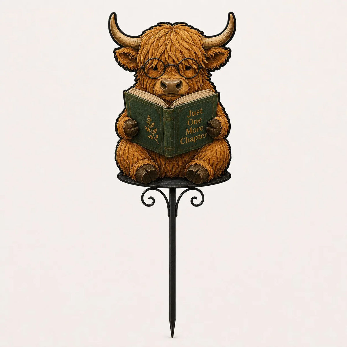 🎉😺🐶Animal Reading Garden Stake📖