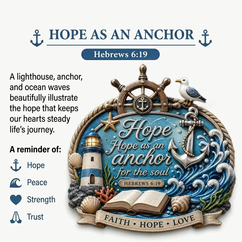 ✝️ Magnetic Inspirational Bible Verse Fridge Decor — A Daily Reminder of Faith