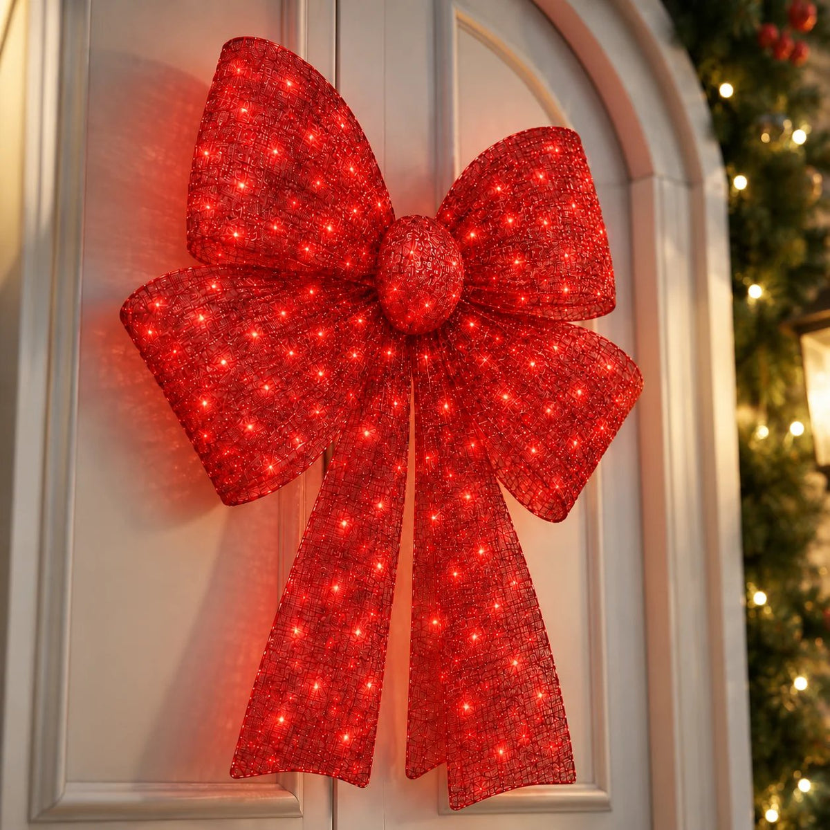 🔥HOT SALE🔥 48-Inch Lighted Christmas Bow 🎀