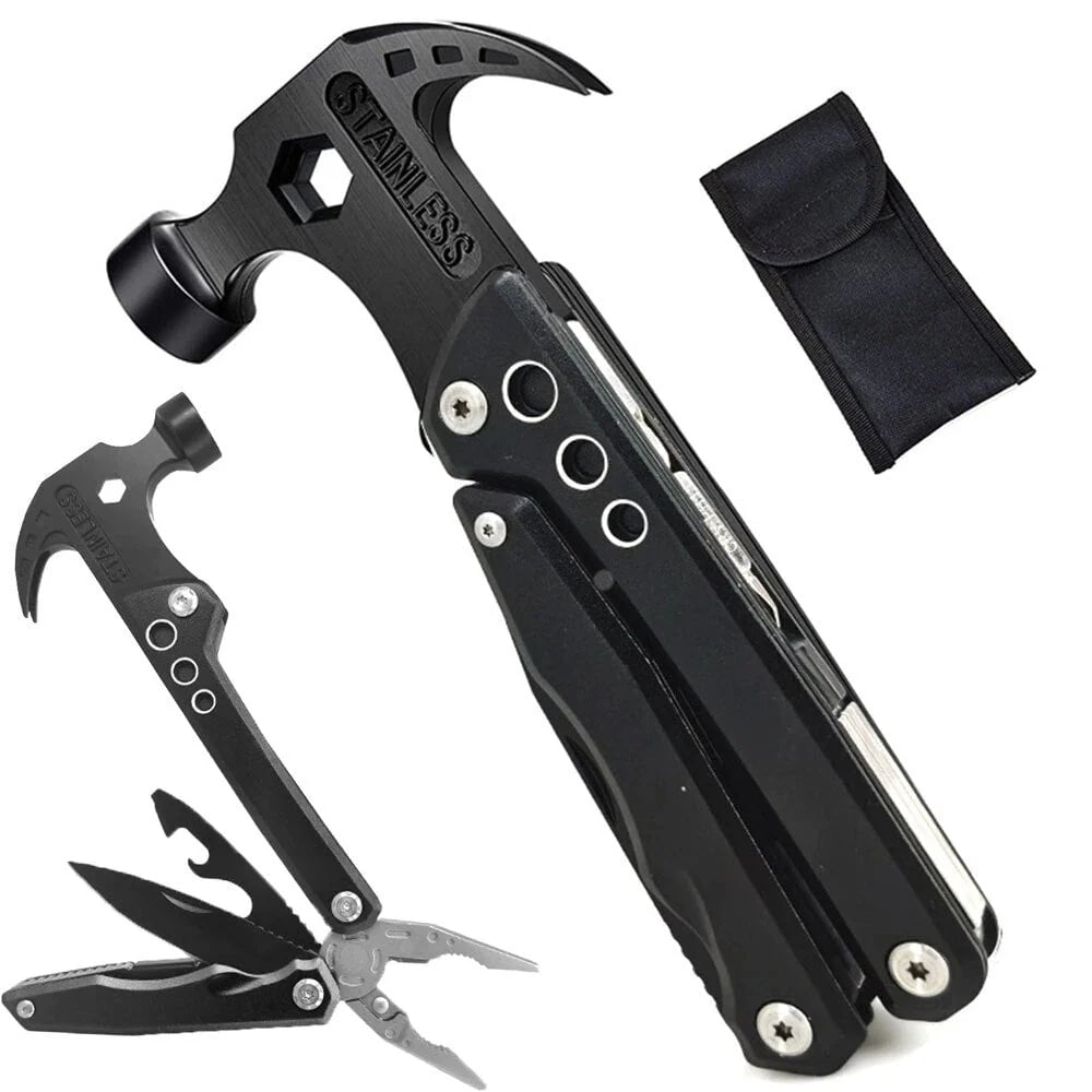 🛠️14 in 1 Stainless Steel Multi-Tool Hammer