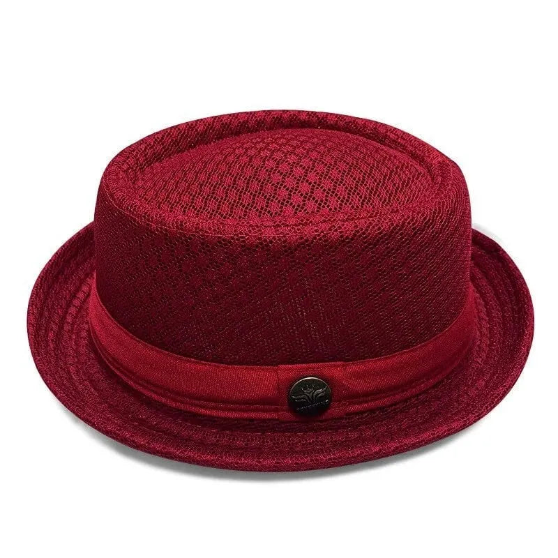 🔥HOT SALE🔥Unisex Breathable Mesh Pork Pie Hat