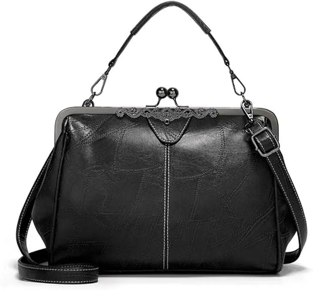 🎉2026 New Kattee Elegant Waterproof Women’s  Kiss-Lock Tote Handbag
