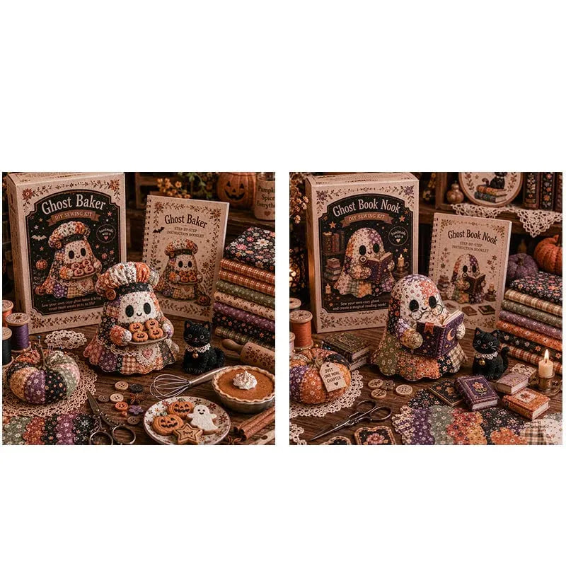 🔥HOT SALE🔥🔥LAST DAY 49% OFF🧵Little Ghost's Cozy Halloween DIY Patchwork Kit