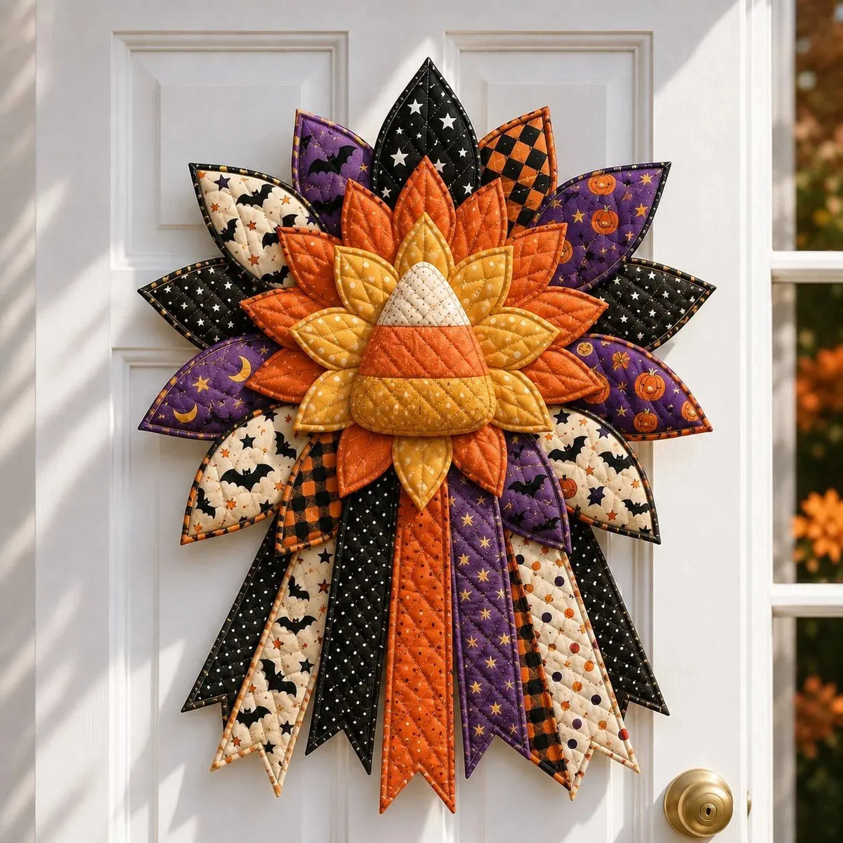 🔥HOT SALE🔥🎉🎃 Beginner-Friendly Oversized Halloween Character Quilted Door Hanger Sewing Kit | Complete Kit with All Tools & Step-by-Step Guide Included 💕