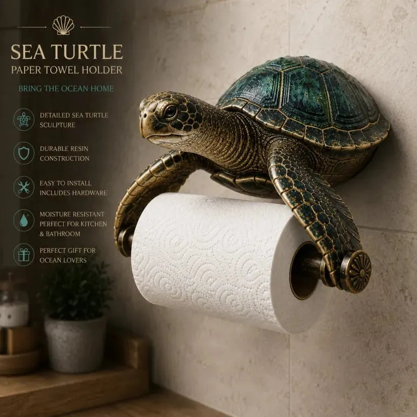 🎉🌊 Ocean Guardians Toilet Paper Holder Series