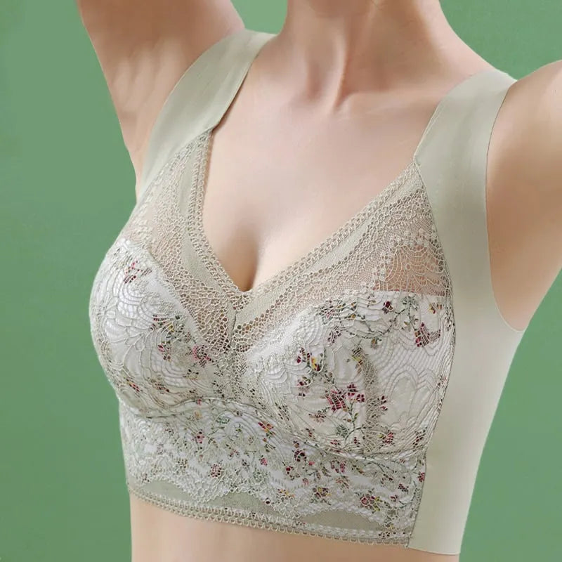 ❤️Plus Size Seamless Push Up Wireless Bra