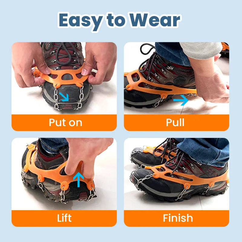 ❄️Hot Sale 49% OFF🔥Anti-Slip Crampons for Outdoor Shoes & Boots❄️