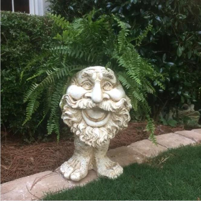🖤Black Friday Deal 49% OFF🎊 - Mugglys Face Statue Planter