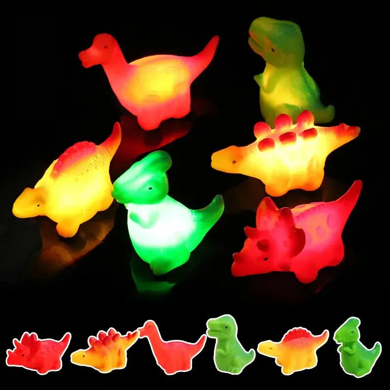 🎉Light-up Bath Toys 🦖🧜‍♀️ for Kids 3-8, Glow in the Water 🌊✨ Perfect Christmas Gift 🎄🎁