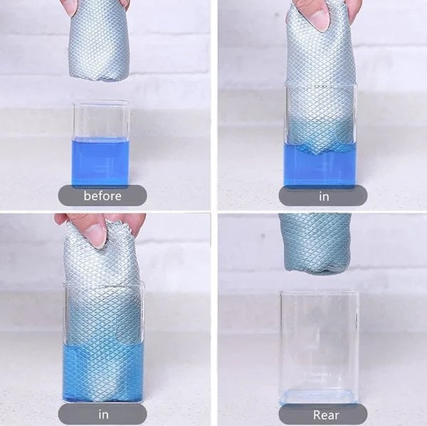 Reusable Microfiber Cleaning Cloth
