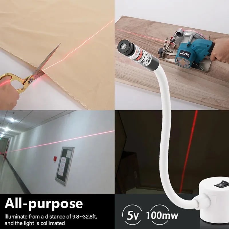 🎉🔥2026 Must-Have Sewing Accessory — Magnetic Quilting Laser Guide for Perfect Stitches