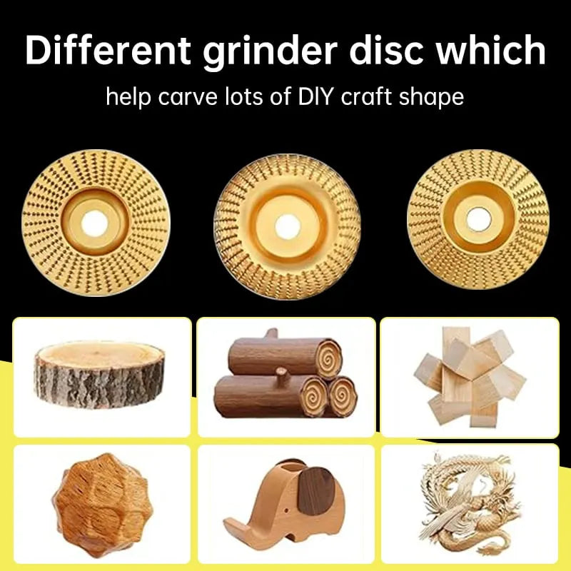 Pro-Grade Wood Cutting Discs(3 PCS)