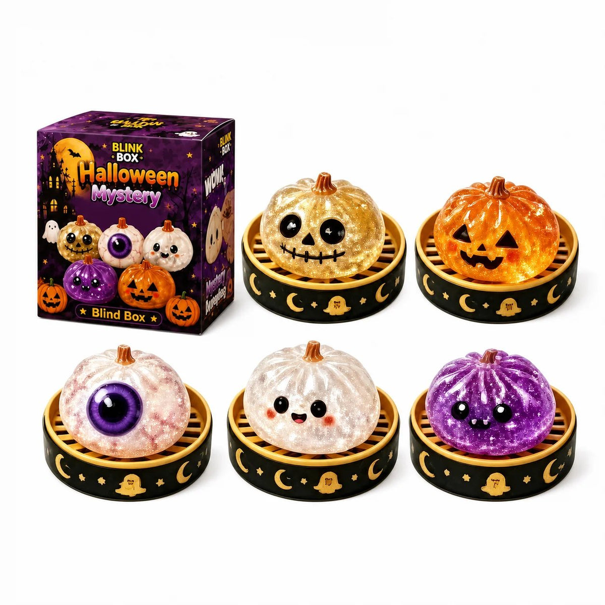 🔥HOT SALE🔥🎃🎃🎃👻49% OFF – Adorable Halloween Ghost Squishies You Can't Put Down! 🖐️