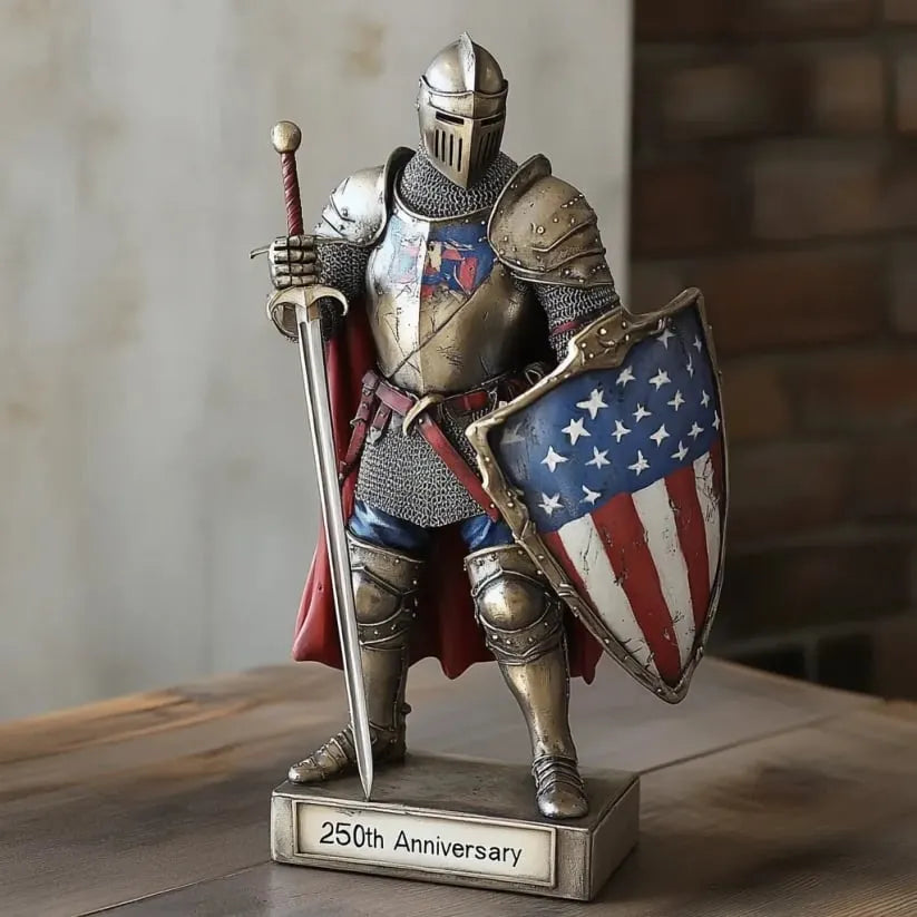 🔥Last 4 hours Sale: Save 49%- Limited Edition 250th Anniversary Armored Knight Statuary