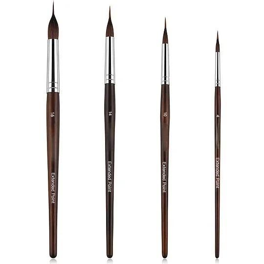 Professional Sable Extended Points Brushes