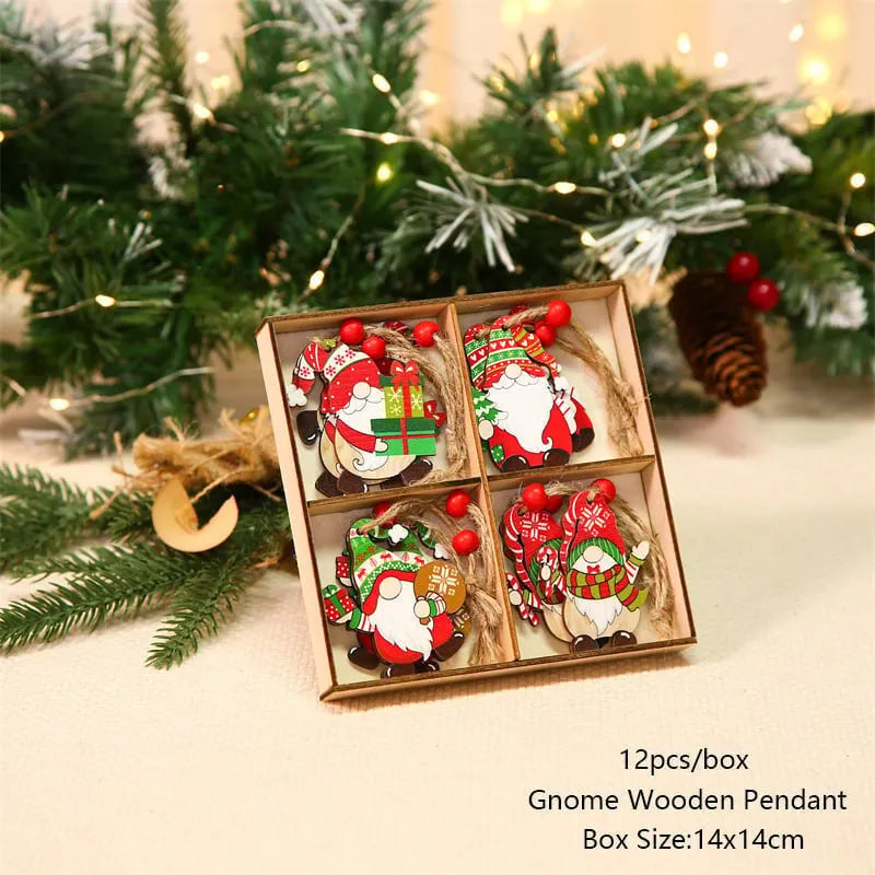 🔥BFCM Hot Sale - Gnome Ornament Set(12 PCS)