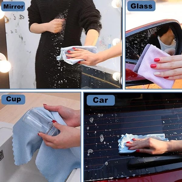 Reusable Microfiber Cleaning Cloth