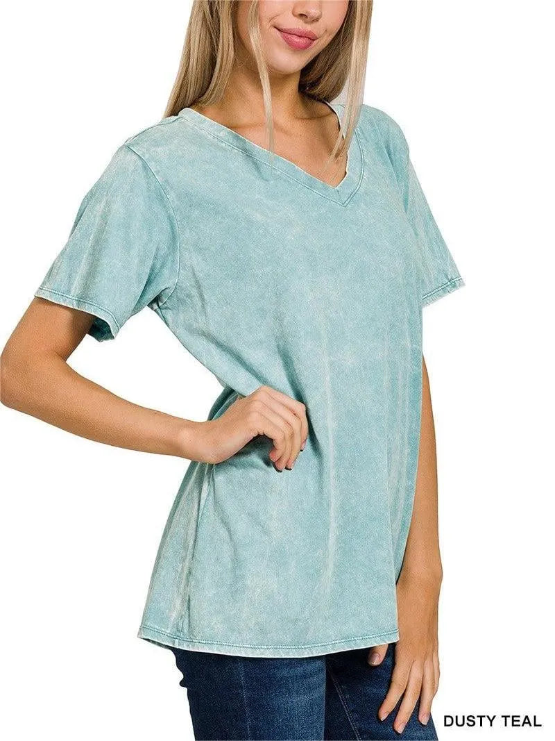SUMMER ACID WASH EVERYDAY TEE
