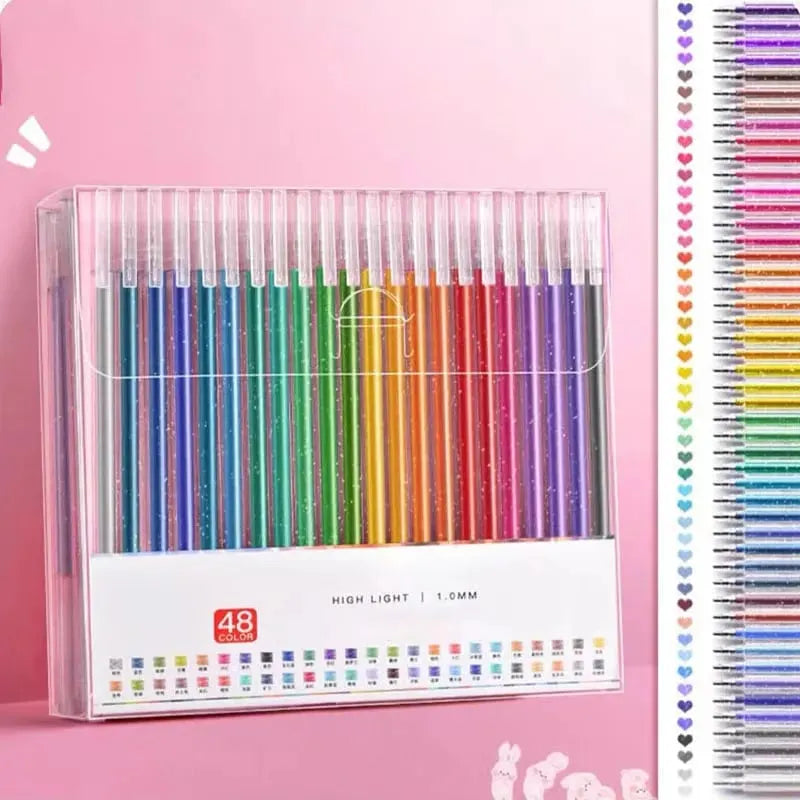 🔥 HOT SALE 🔥🎨🎁 Glitter Gel Pen Set