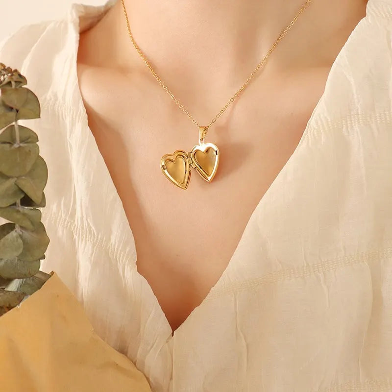 Heart Locket Necklace